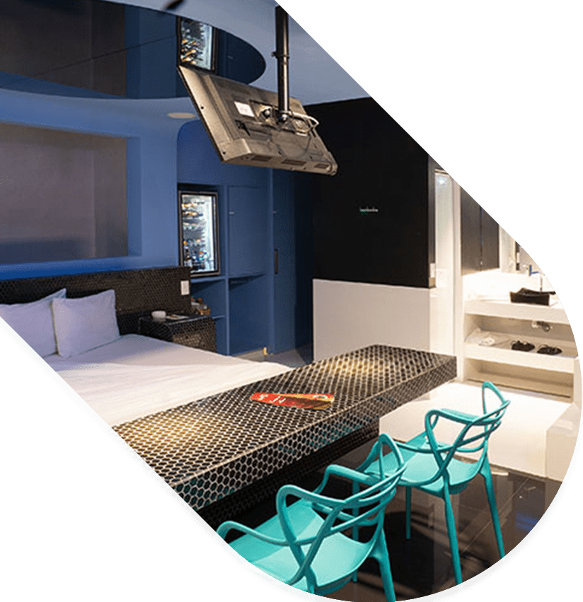 fachada do motel Inside